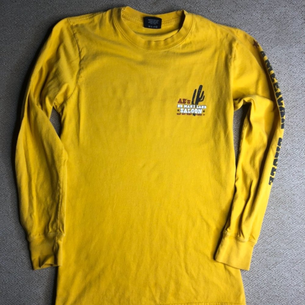 Vintage American Eagle Long Sleeve Graphic Tee